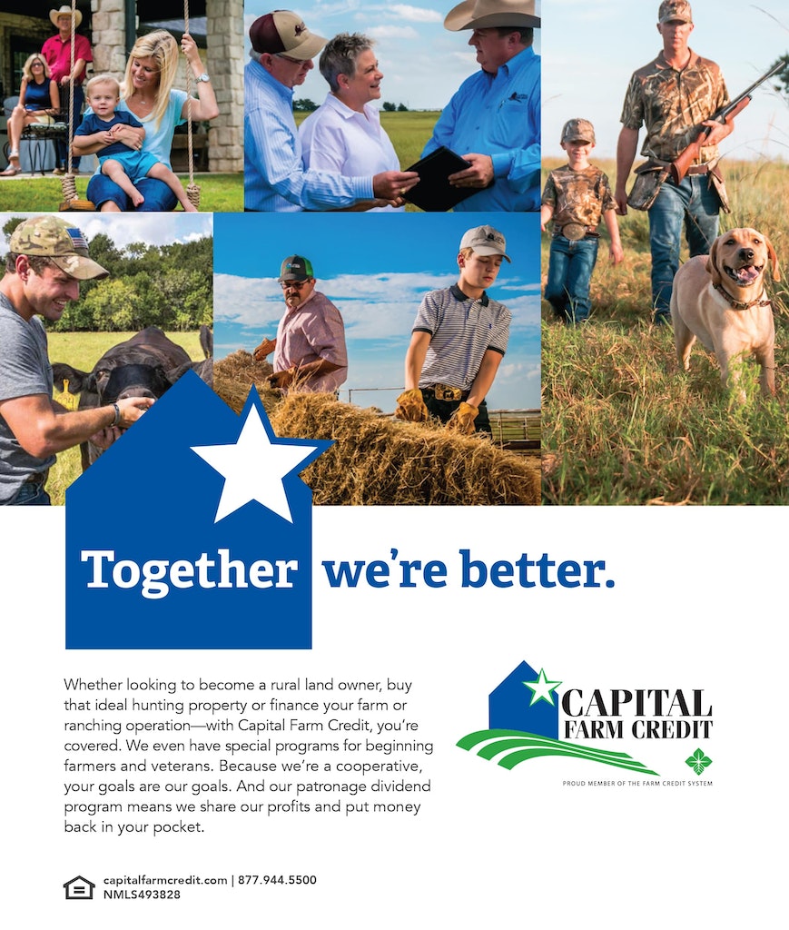 Montage of 5 images of families, farmers and ranchers