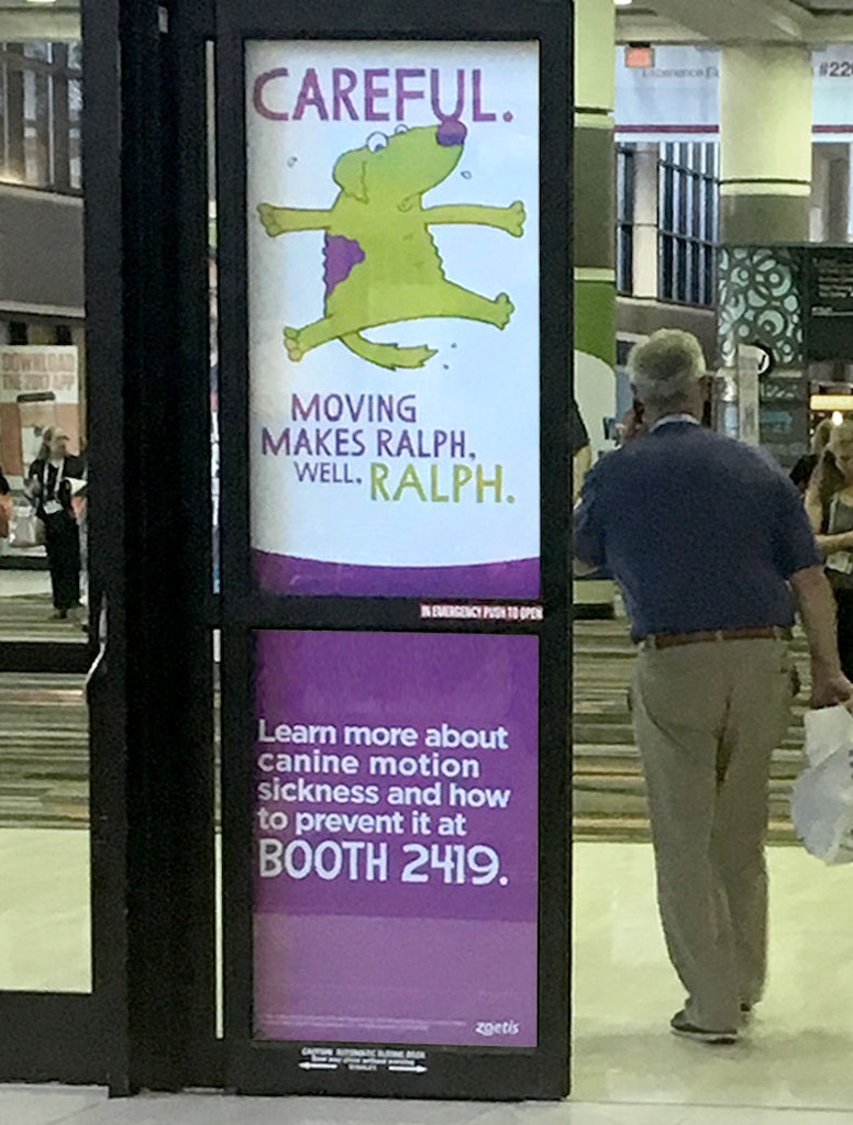 Out-of-home ad for Crenenia designed by DIGITAL L MEDIA LTD