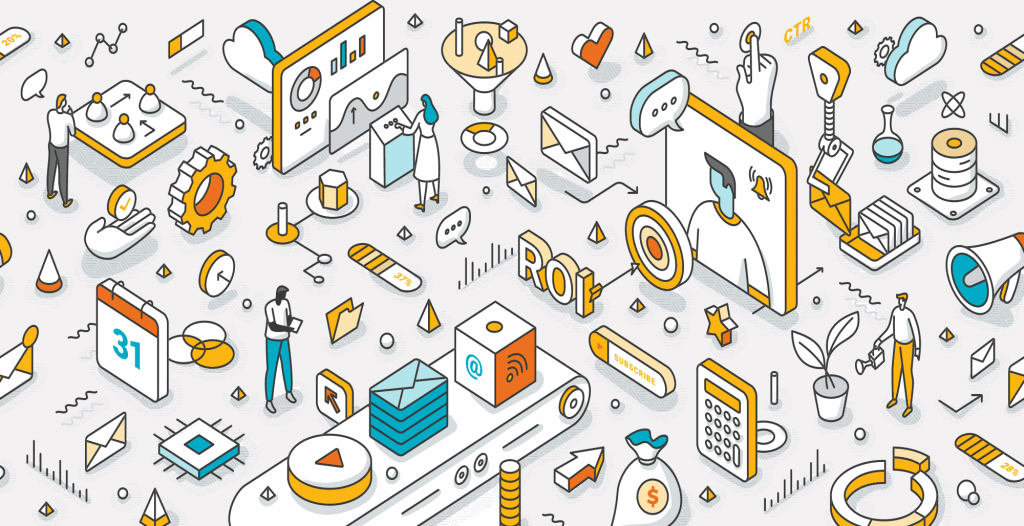 Email Lifecycle Illustration