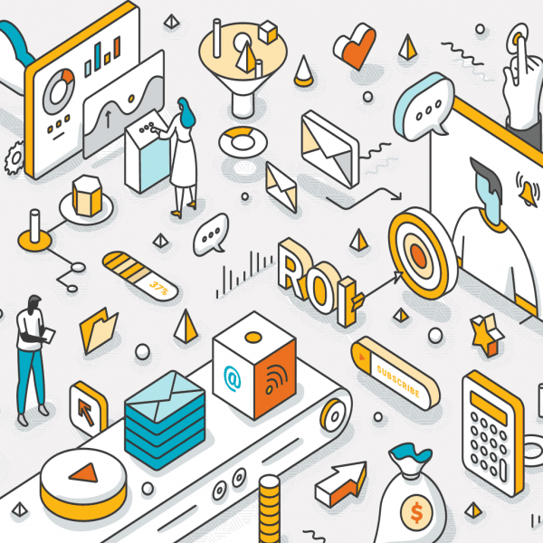 Email Lifecycle Illustration