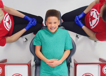 Boy at Dentist